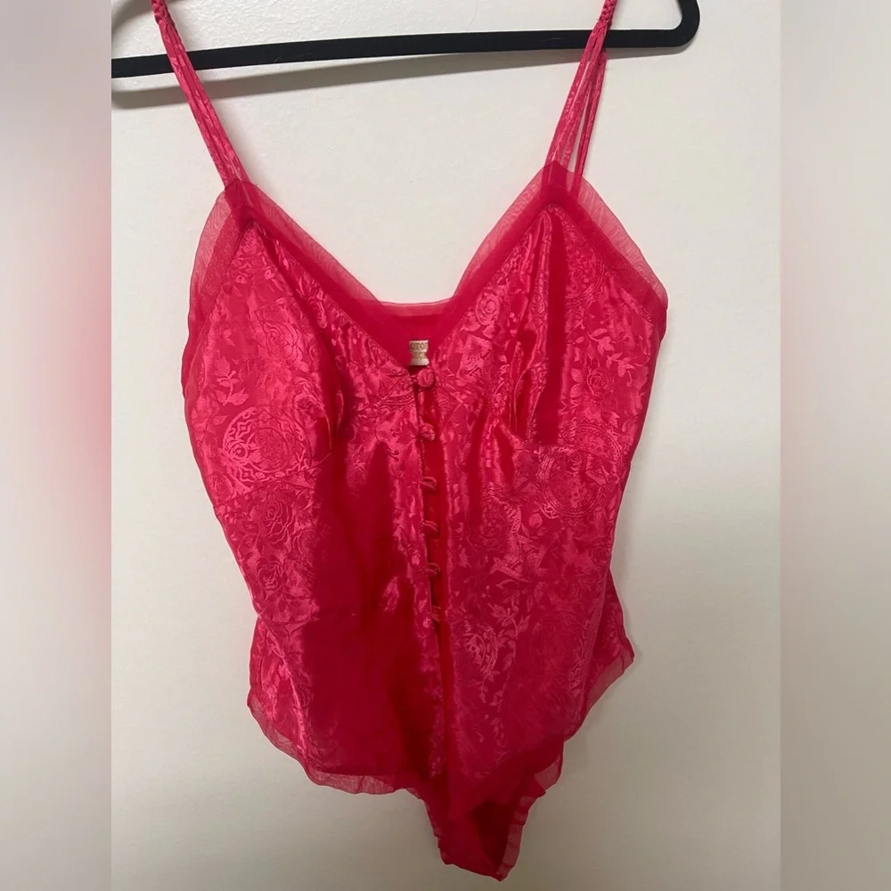 90’s Vintage Victoria Secret Silk Teddy